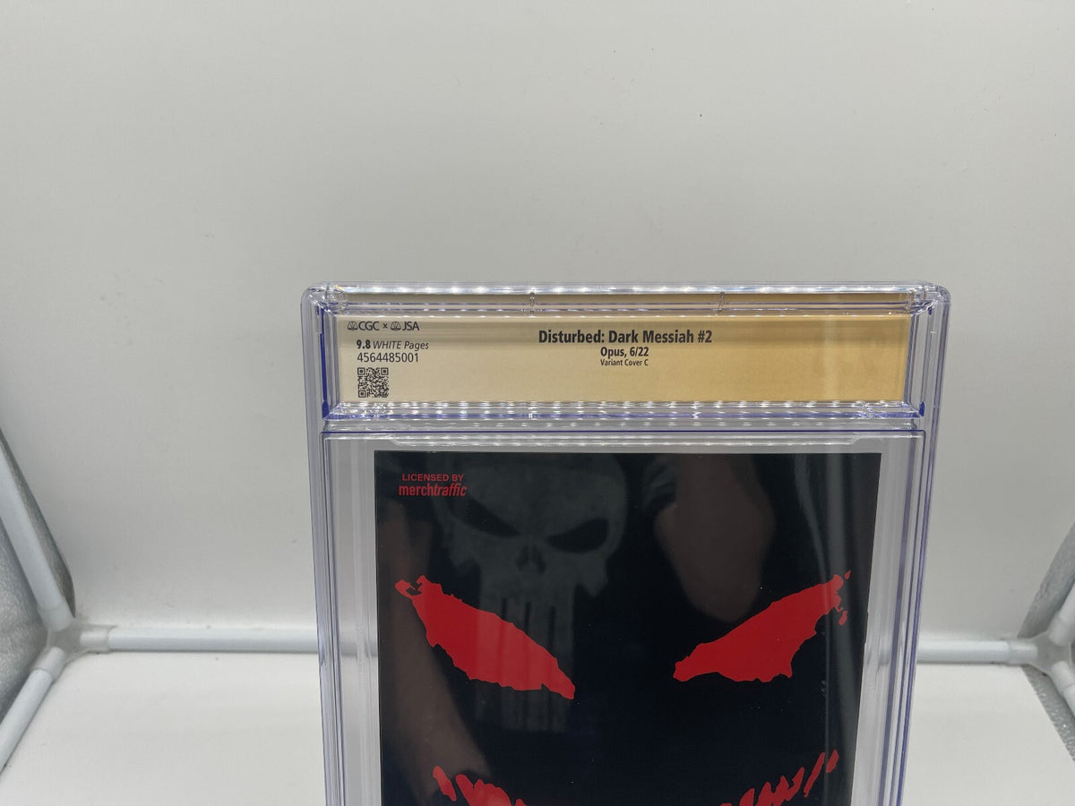 Disturbed Dark Messiah #2 CGC 9.8 JSA Signature Series Tim Seeley