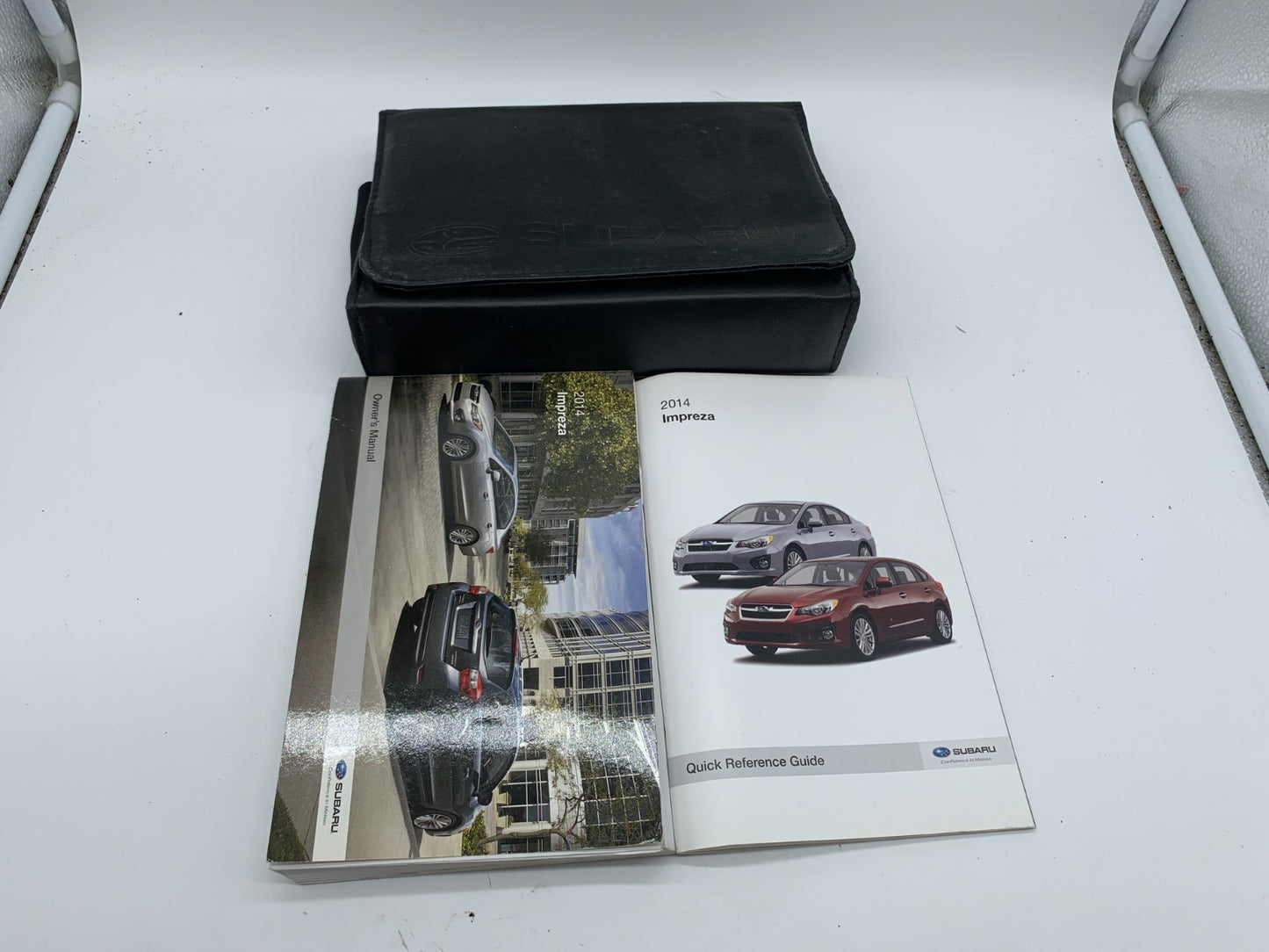 2014 Subaru Impreza Owners Manual Set with Case OEM D03B66005