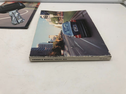 2001 Volvo S80 Owners Manual Set OEM D02B66007