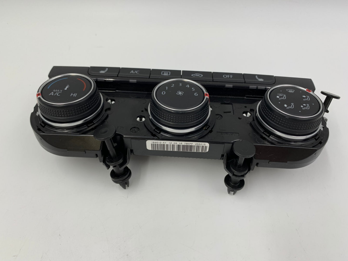 2017 Volkswagen Golf GTI AC Heater Climate Control Temperature Unit D01B28031