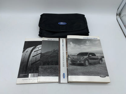 2015 Ford F-150 F150 Owners Manual Set with Case OEM A02B50056