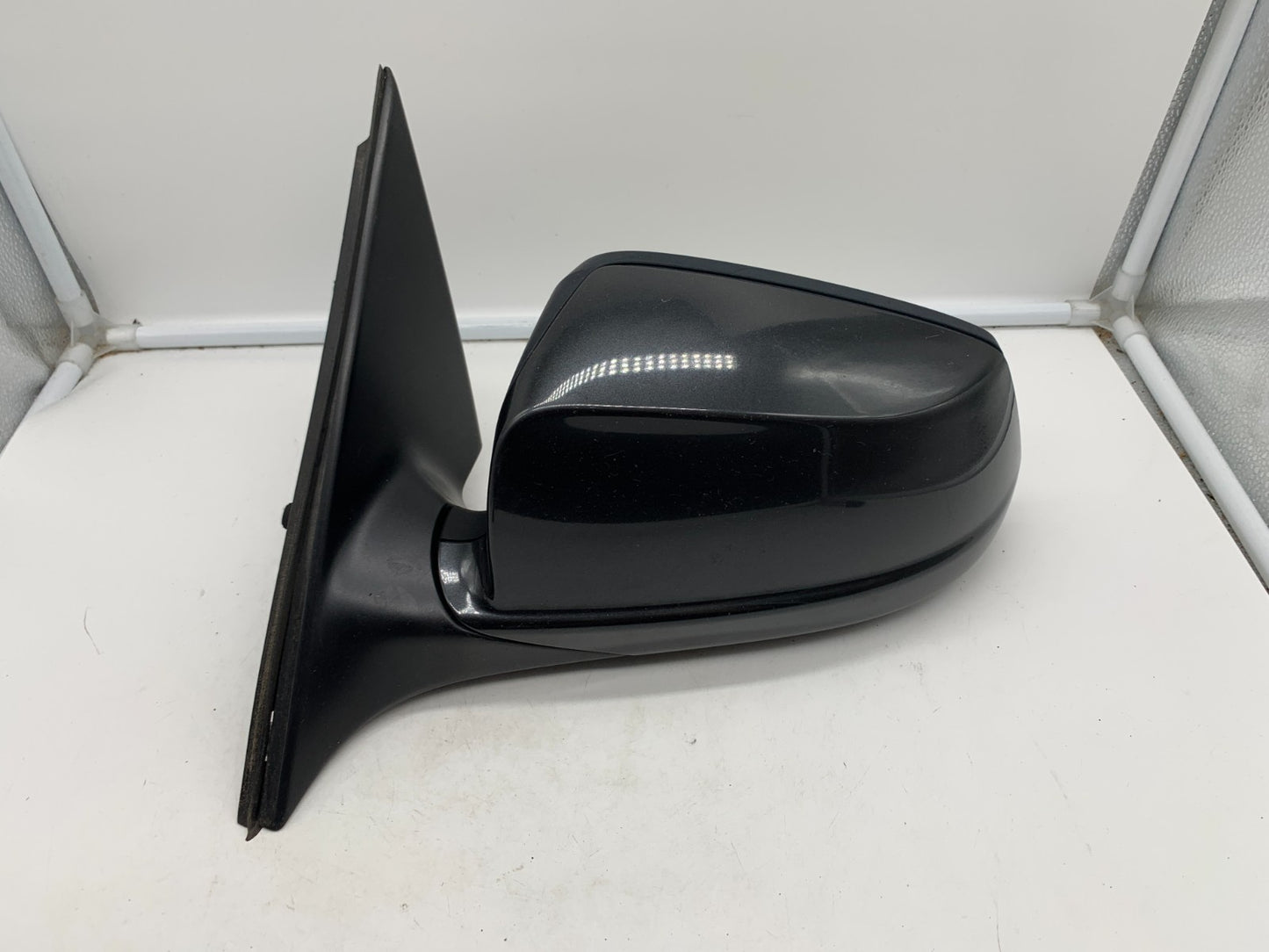 2012-2013 BMW 528i Driver Side View Power Door Mirror Charcoal OEM
