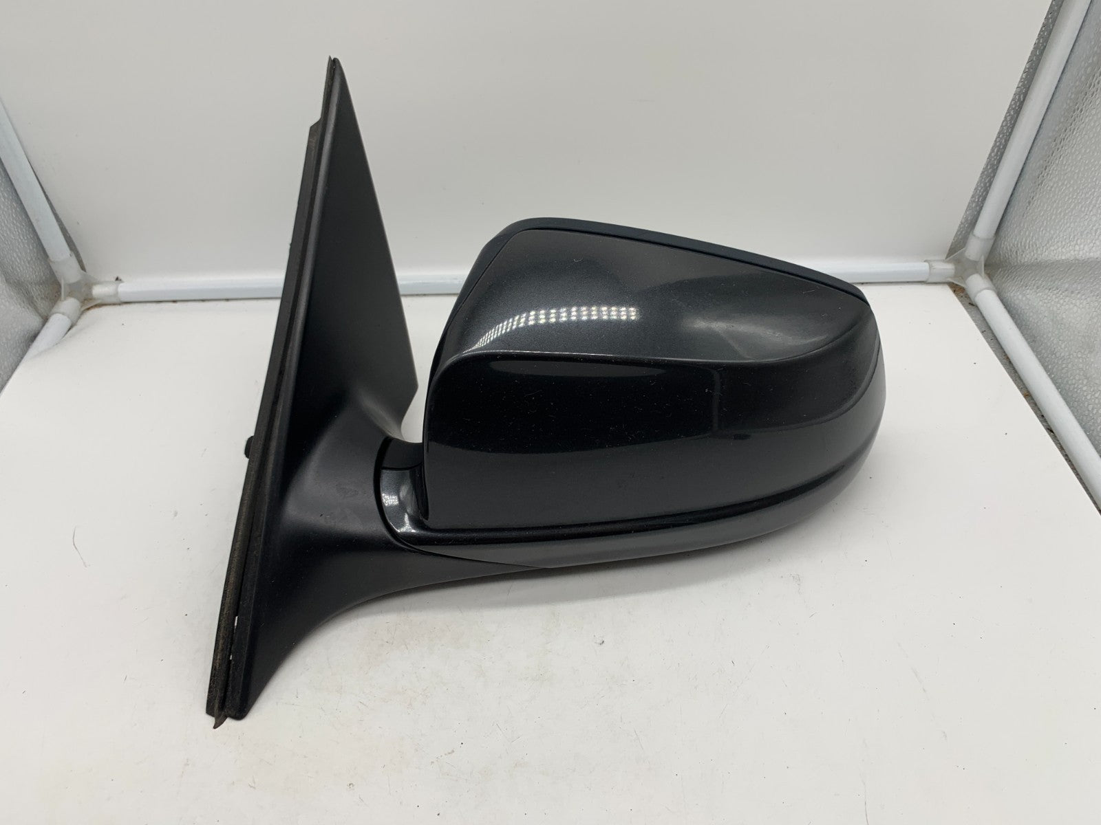 2012-2013 BMW 528i Driver Side View Power Door Mirror Charcoal OEM