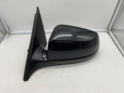 2012-2013 BMW 528i Driver Side View Power Door Mirror Charcoal OEM
