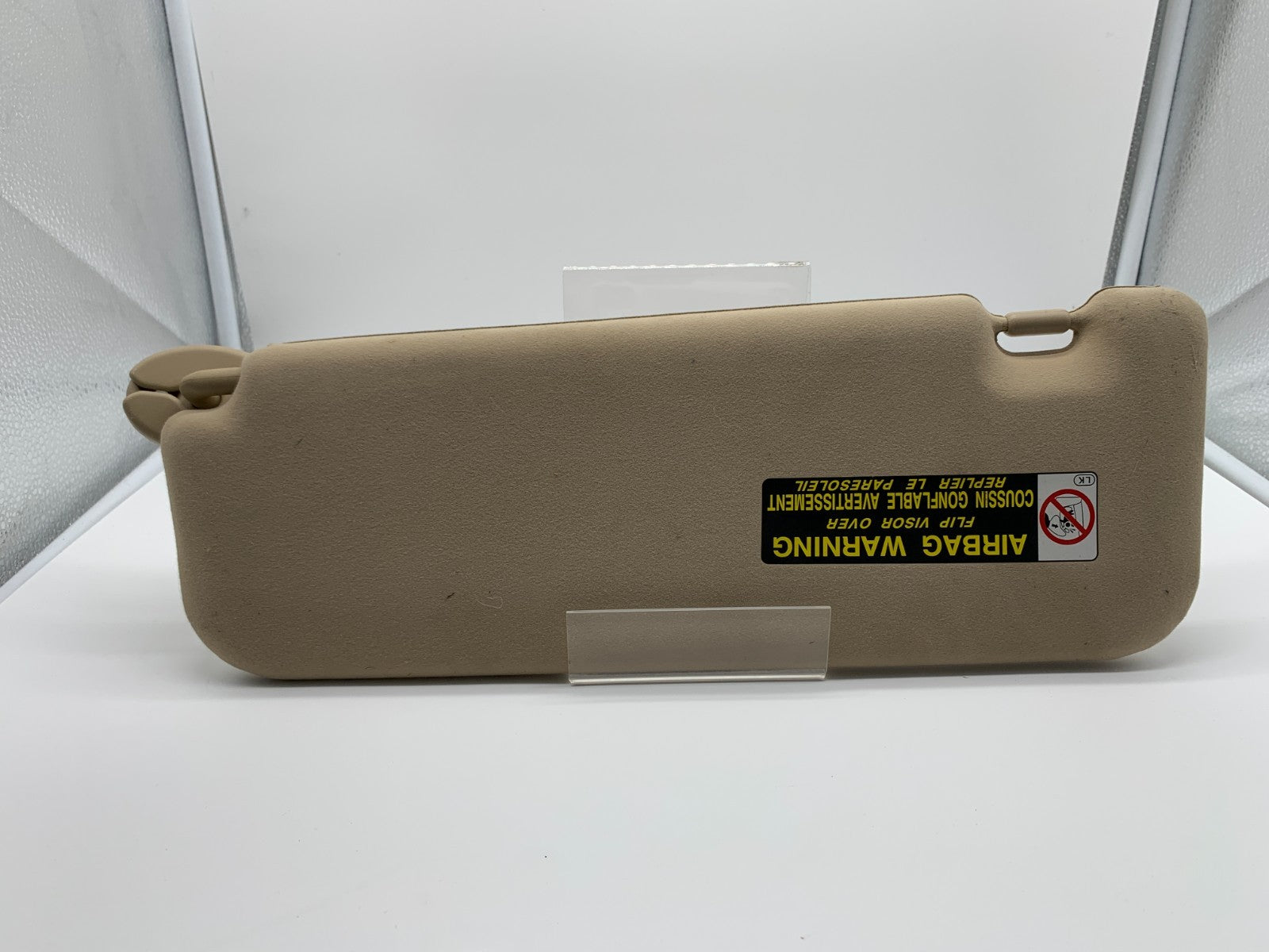2007-2009 Lexus ES350 Passenger Sun Visor Beige Illuminated OEM A04B31009