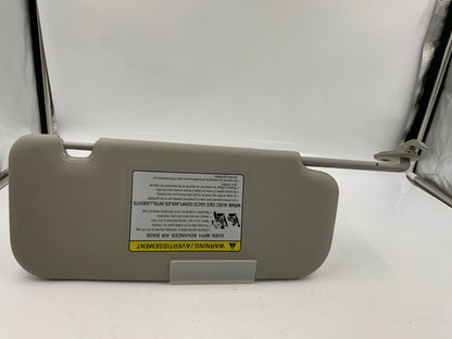 2018-2020 Kia Rio Driver Sun Visor Gray OEM D01B11001