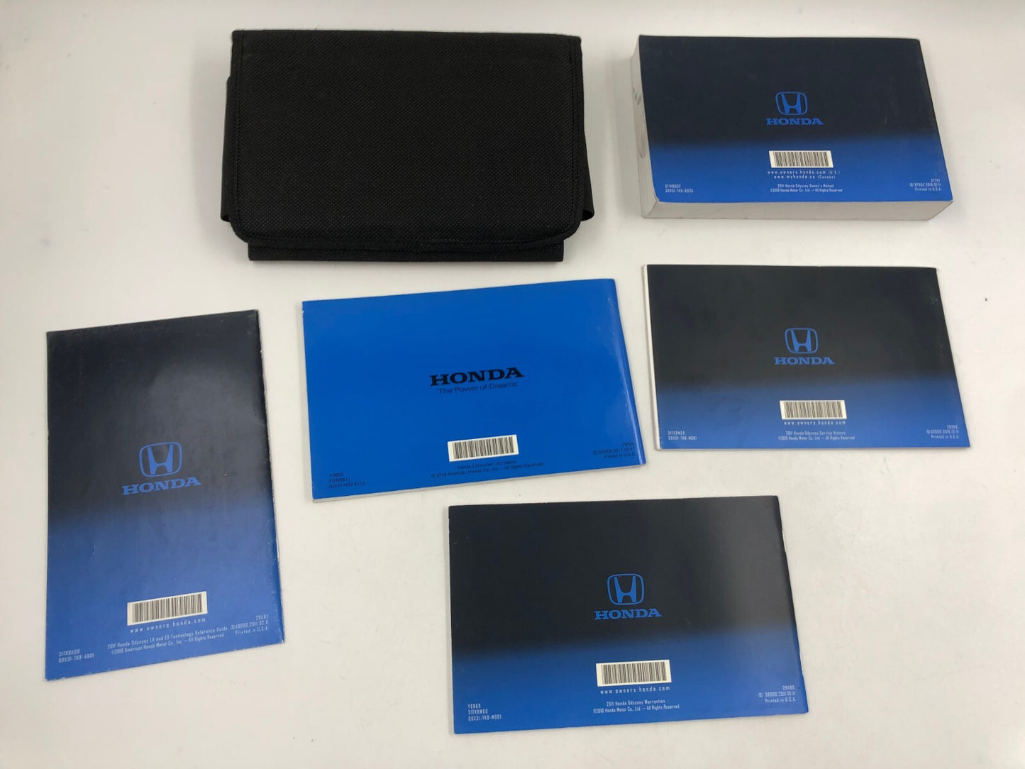 2014 Honda Odyssey Owners Manual Set with Case OEM E01B24018