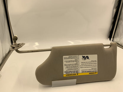 2013-2019 Nissan Altima Passenger Sun Visor Gray Illumination OEM C01B07025