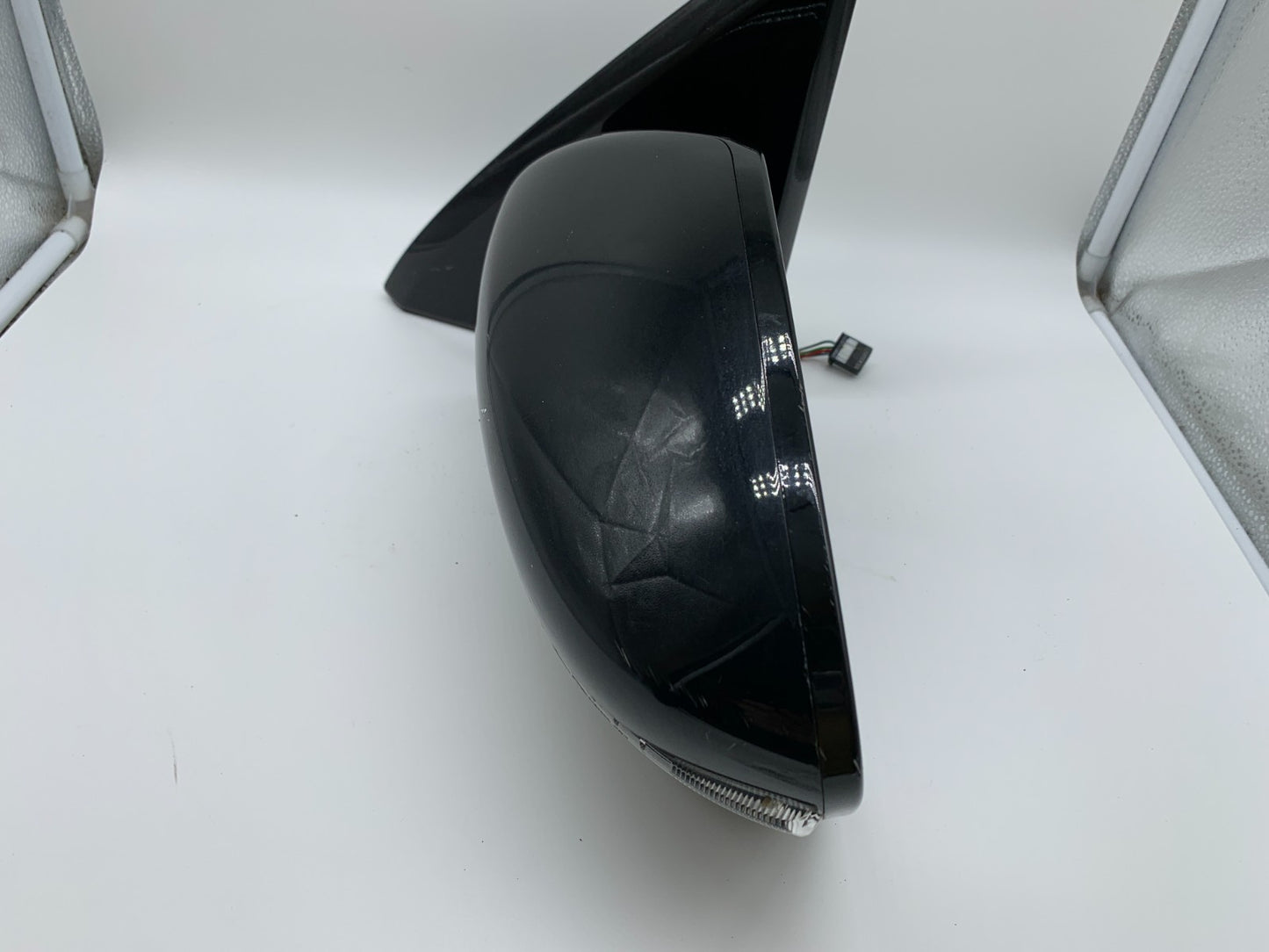 2017 Nissan Pathfinder Driver Side Power Door Mirror Black OEM C03B12009