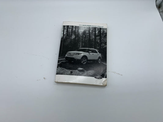 2014 Ford Explorer Owners Manual OEM B04B49012