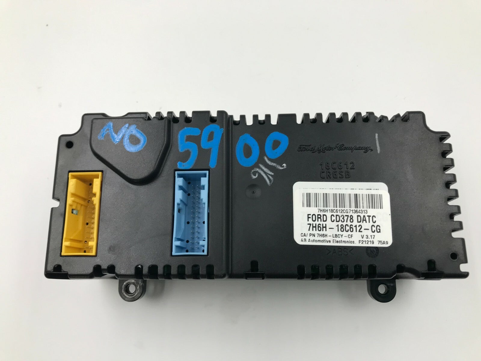 2007-2009 Lincoln MKZ AC Heater Climate Control Unit OEM E01B27012