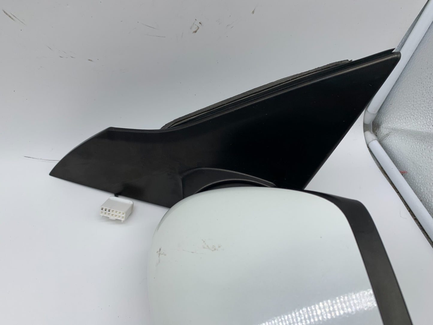 2013-2017 Honda Accord Sedan Driver Side View Power Door Mirror White B03B55035