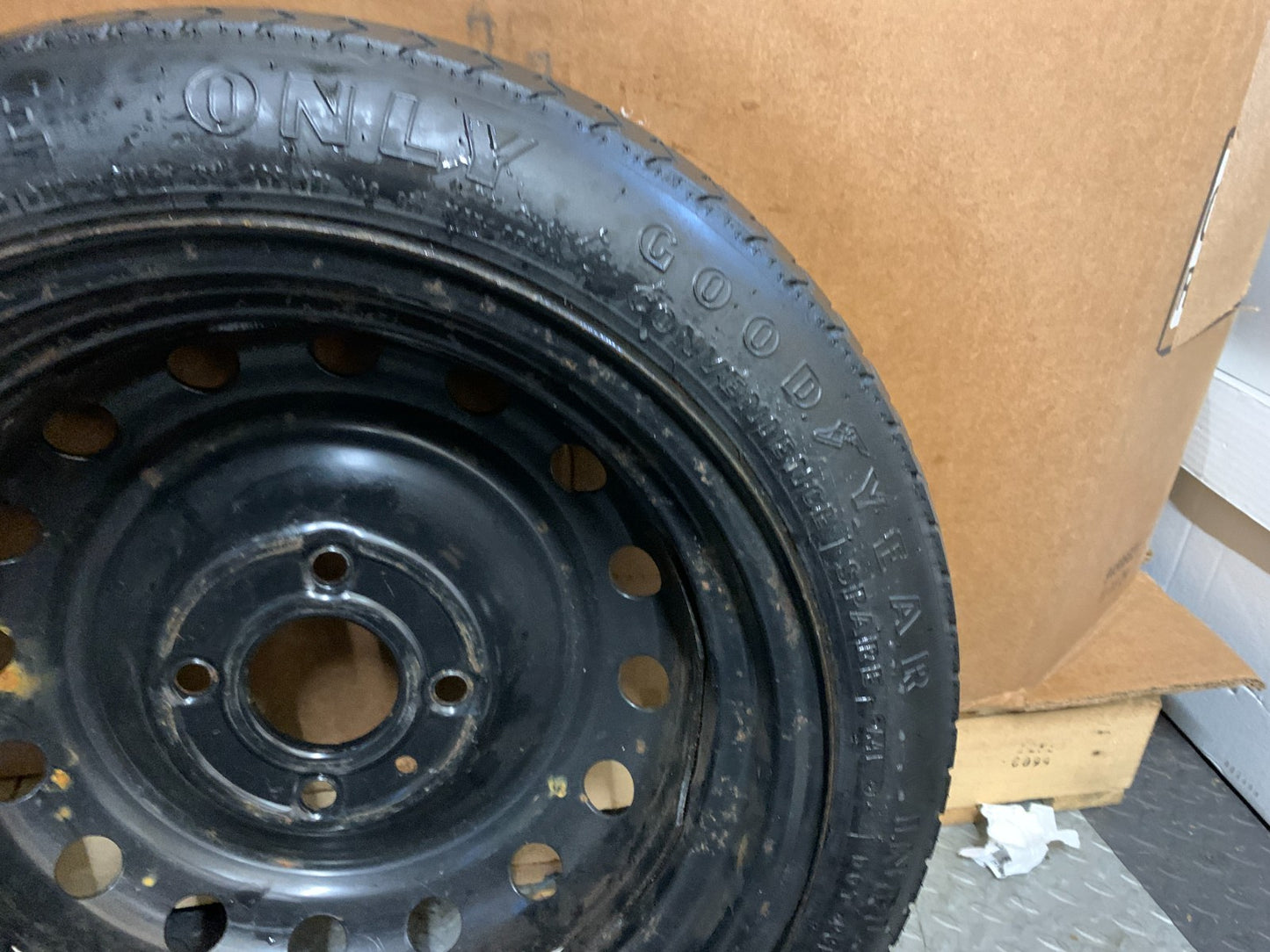 2007-2012 Nissan Sentra 15" Spare Tire Wheel Compact Donut 4 Lugs T125/70D15