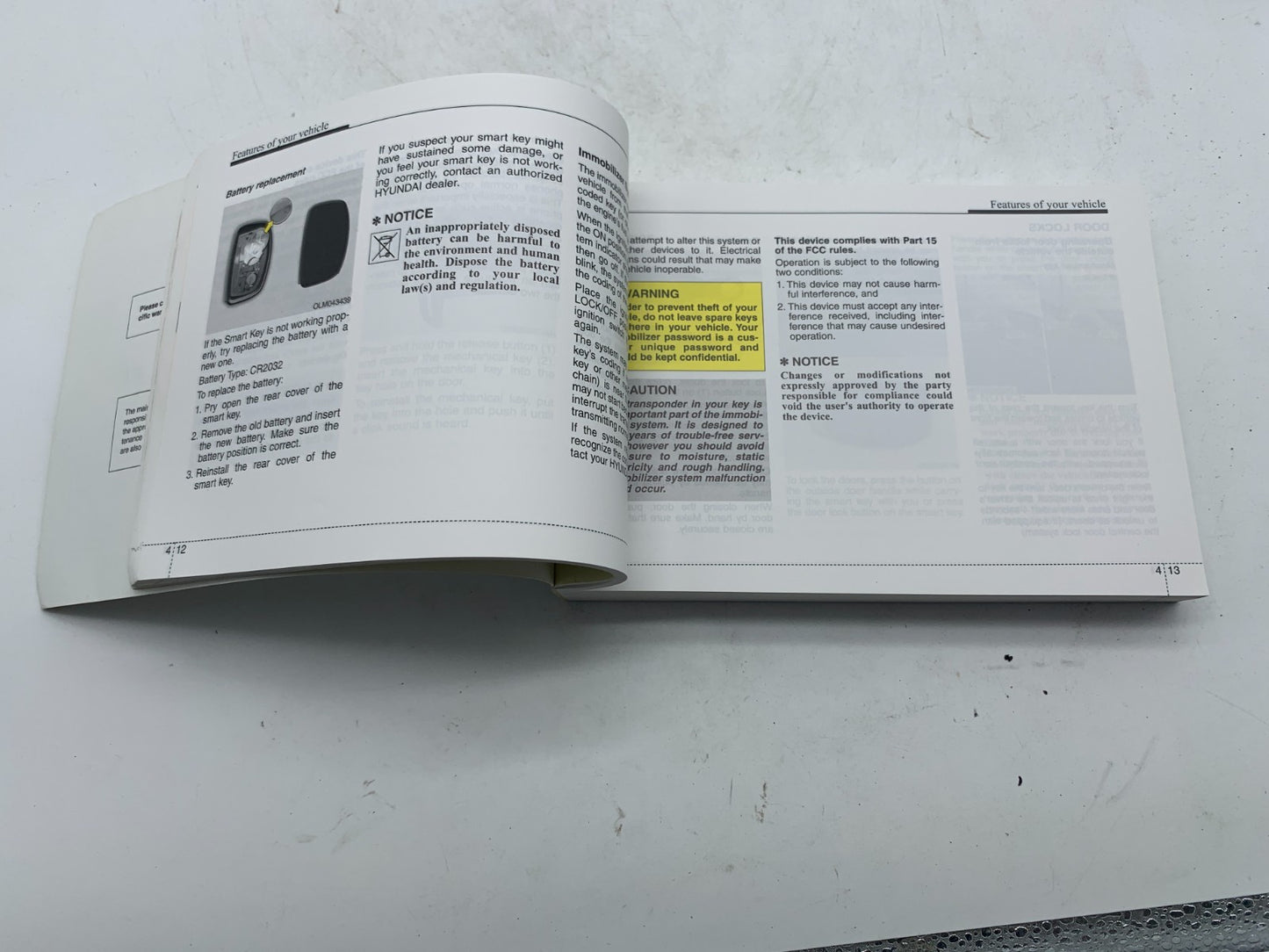 2015 Hyundai Elantra Owners Manual Set OEM A04B63016