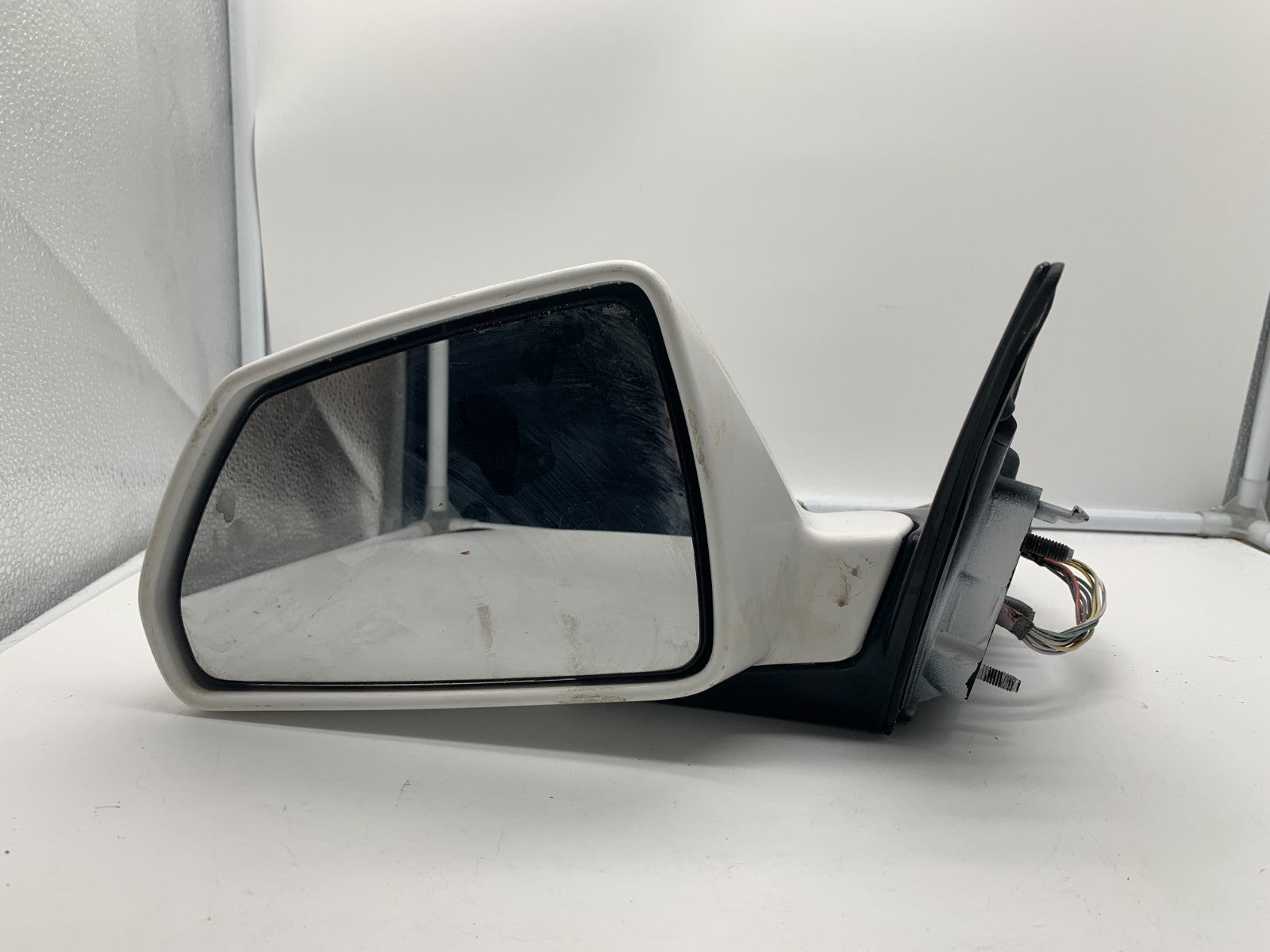 2008-2014 Cadillac CTS Driver Side View Power Door Mirror White OEM B02B27006