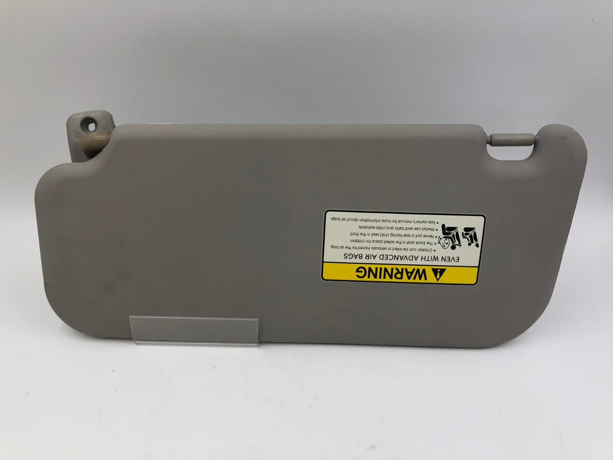 2010-2013 Kia Soul Passenger Sun Visor Gray OEM C04B16023