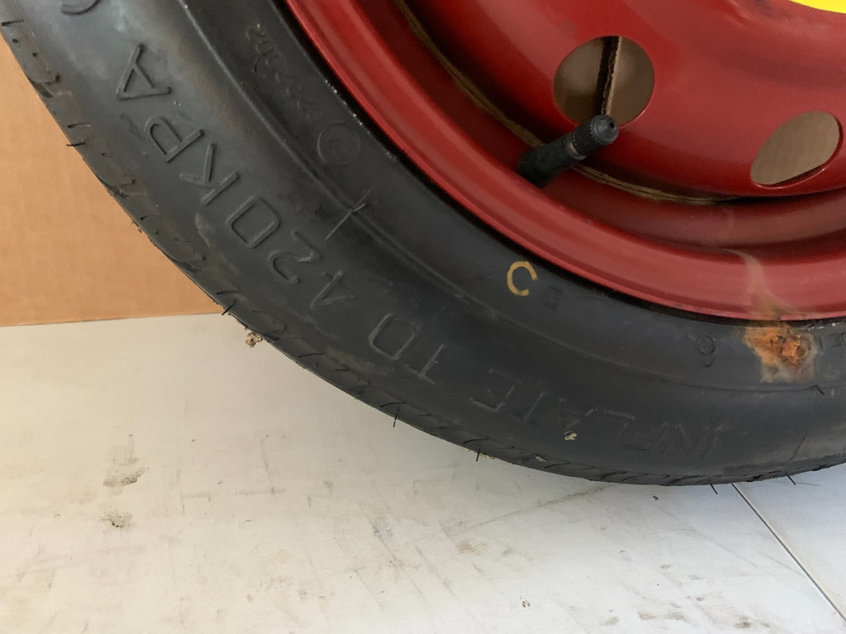2013-2020 Hyundai Elantra 15" Spare Tire Compact Donut T125/80D15