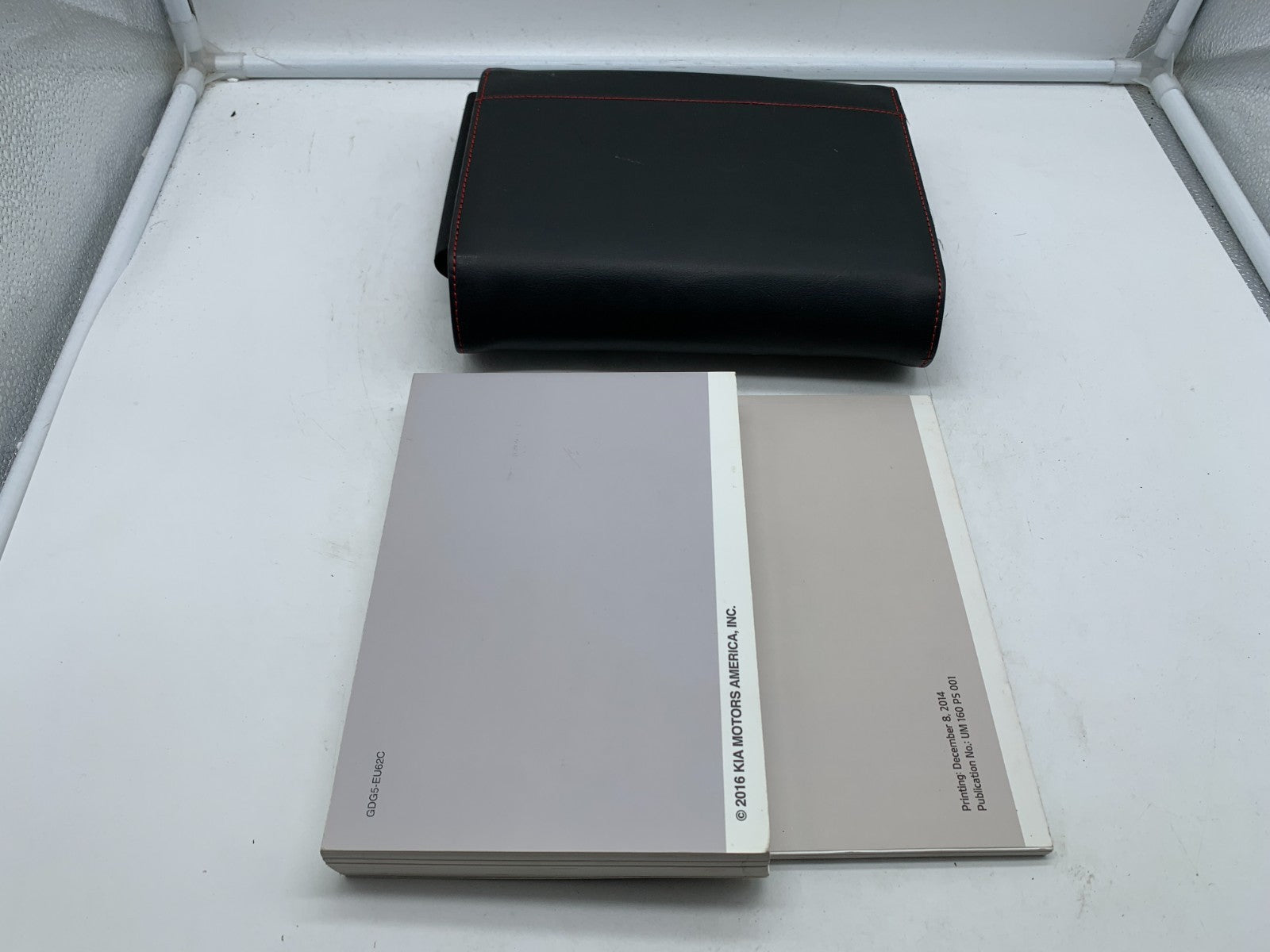 2016 Kia Optima Owners Manual Set with Case OEM A03B32006