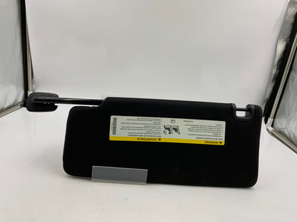 2015 Chrysler 200 Sedan Passenger Sun Visor Black OEM B02B35008