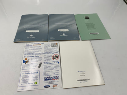 2007 Mercury Milan Owners Manual Set with Case OEM B01B03003