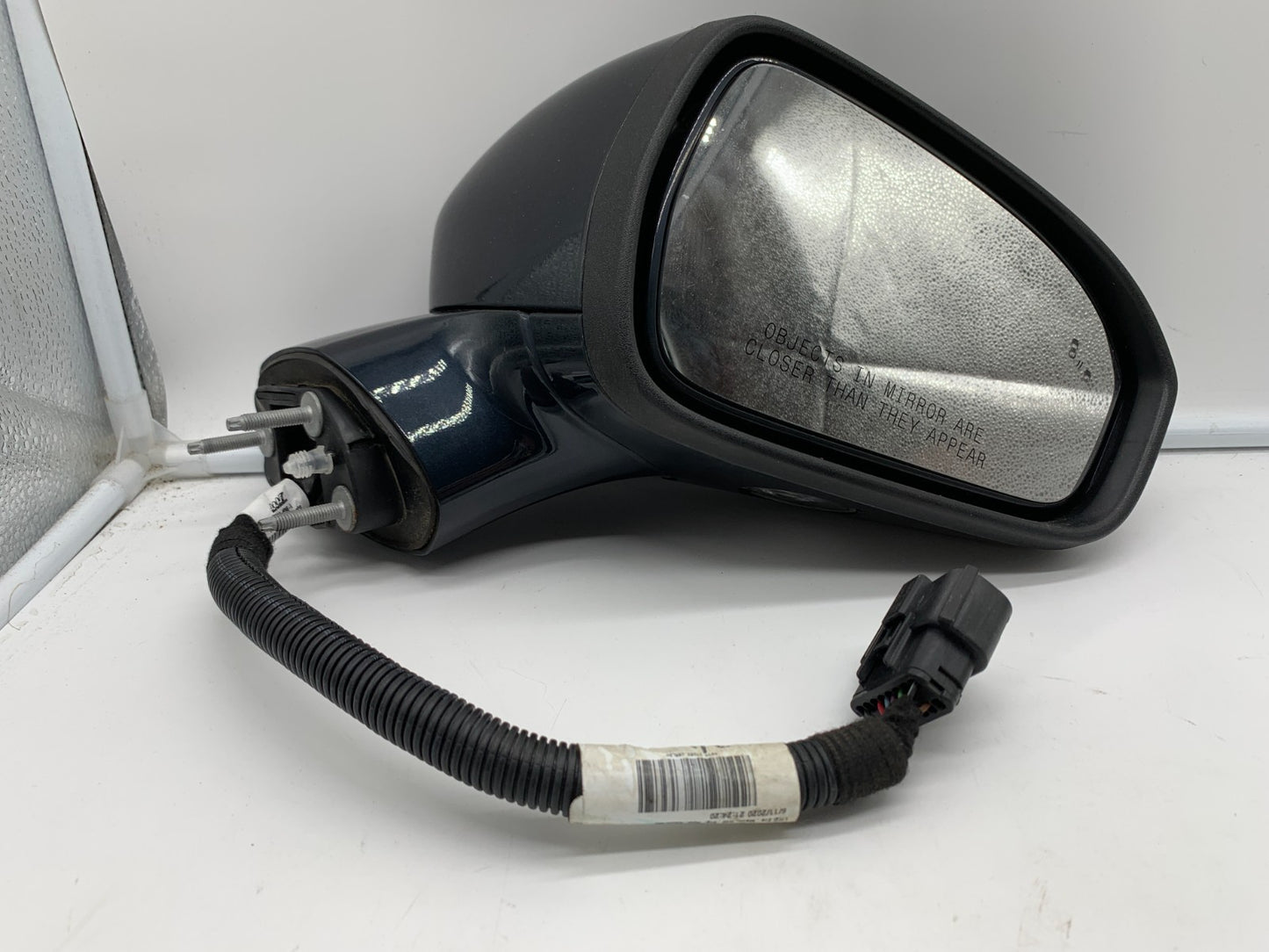 2019-2020 Ford Fusion Passenger Side View Power Door Mirror Blue BSA C04B42001