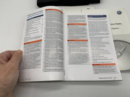 2017 Volkswagen Tiguan Owners Manual Set with Case OEM