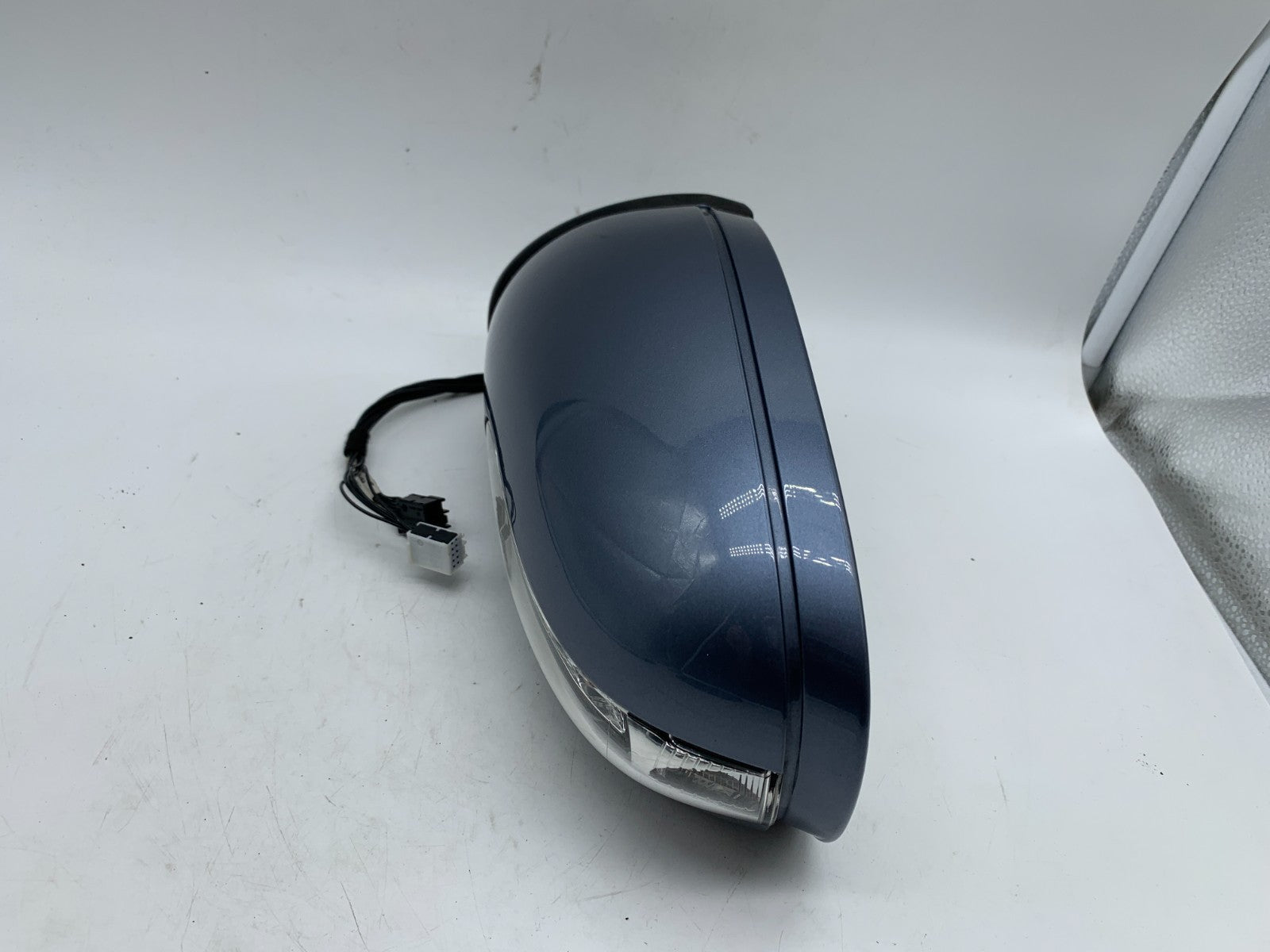 2003-2006 Mercedes E320 Driver Side View Power Door Mirror Blue OEM C03B61003