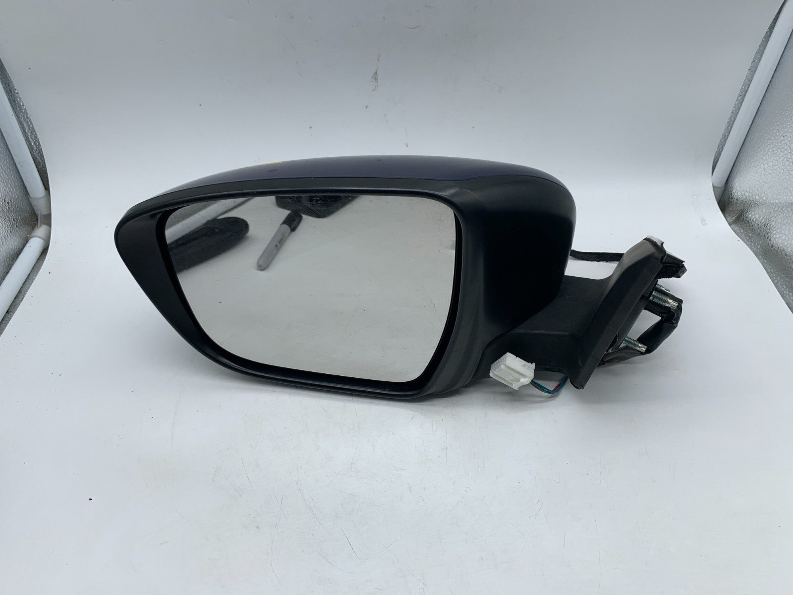 2016-2020 Nissan Rogue Driver Side View Power Door Mirror Blue OEM D03B67008