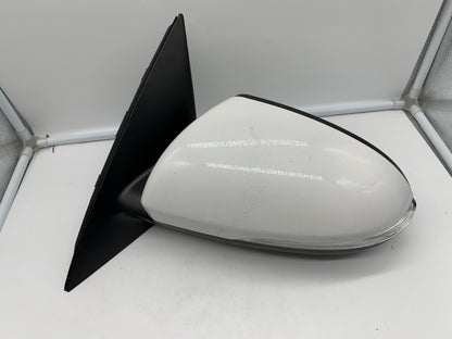 2016-2020 Kia Optima Driver Side View Power Door Mirror White BSA OEM