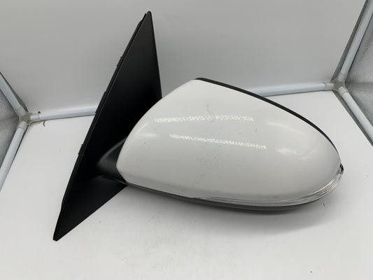 2016-2020 Kia Optima Driver Side View Power Door Mirror White BSA OEM
