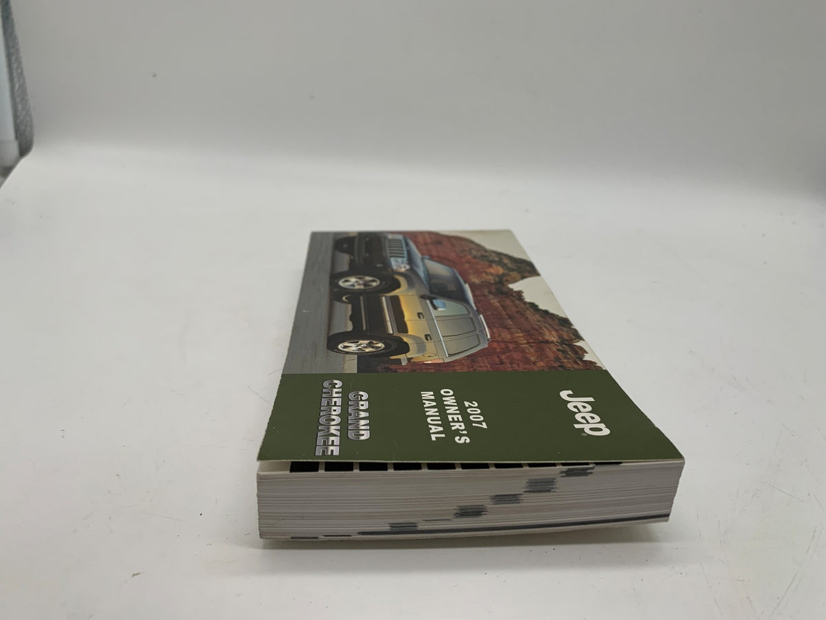 2007 Jeep Grand Cherokee Owners Manual Set OEM R01B12040
