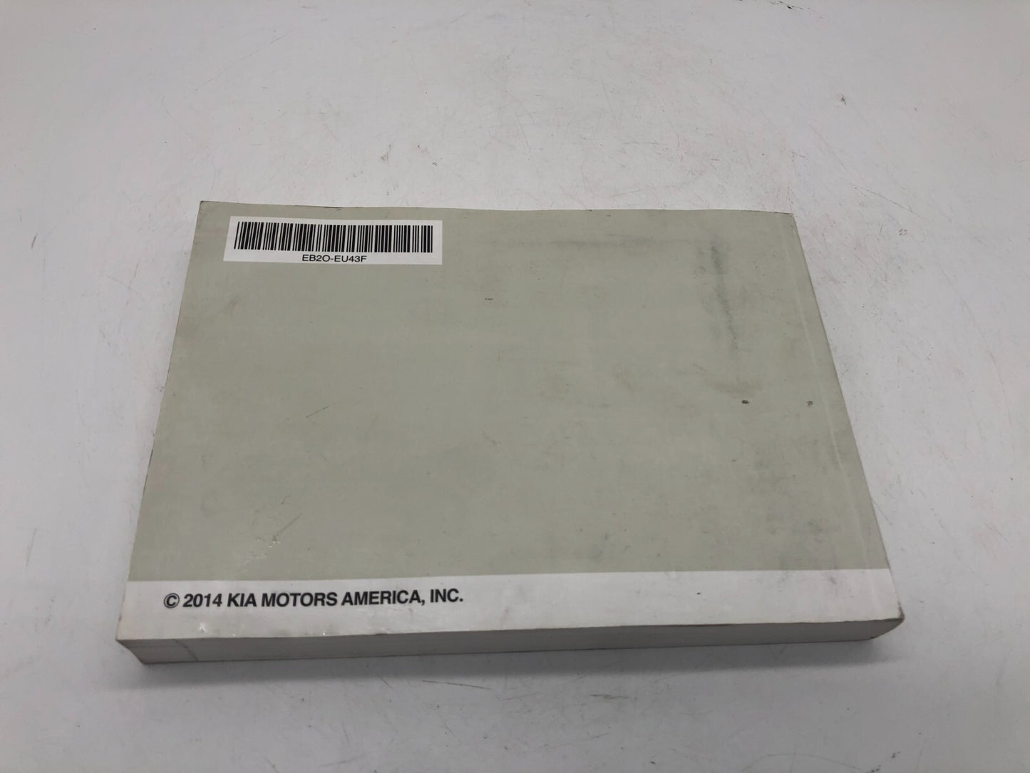 2014 Kia Soul Owners Manual OEM E01B23003