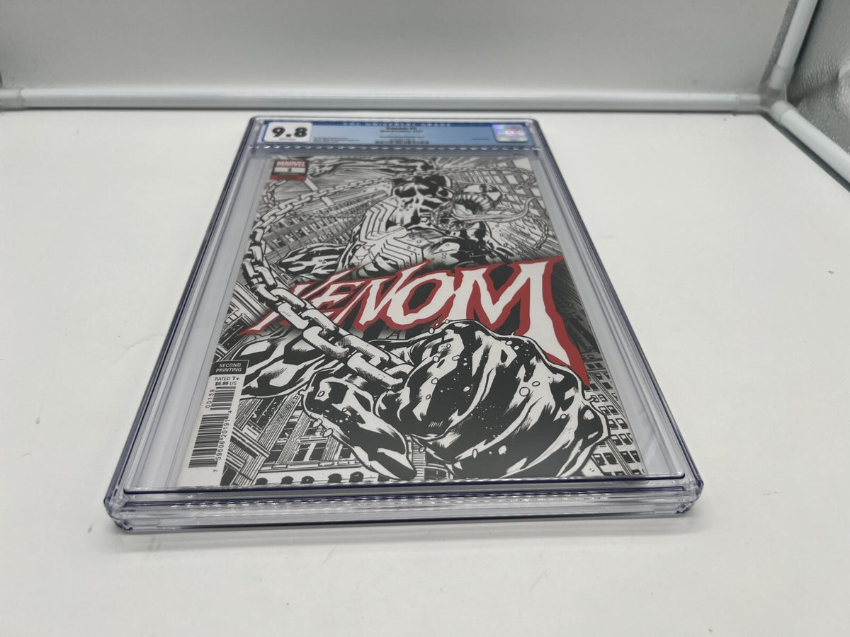 Venom #1 CGC 9.8 Bryan Hitch Second Printing Sketch Variant