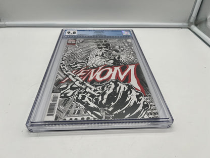 Venom #1 CGC 9.8 Bryan Hitch Second Printing Sketch Variant