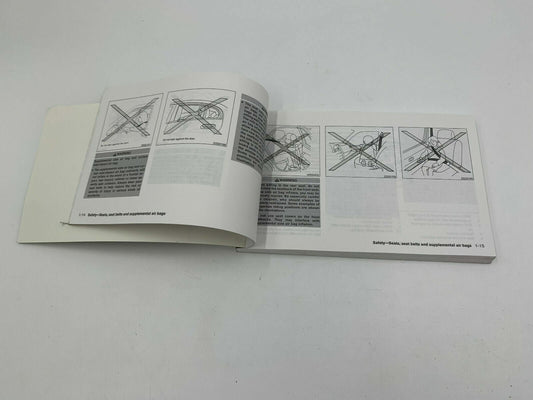 2004 Nissan Maxima Owners Manual OEM D02B25087