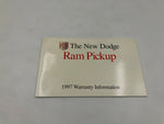 1997 RAM Pickup Owners Manual Set with Case OEM K02B44009