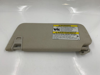2015-2022 Subaru Legacy Passenger Sun Visor Beige Illuminated OEM D03B23052