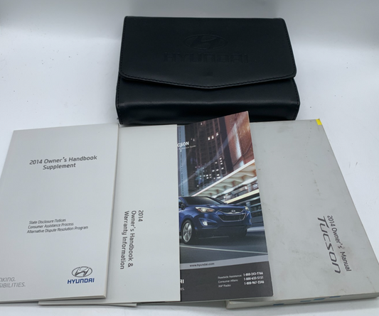 2014 Hyundai Tucson Owners Manual Set with Case OEM D02B51003