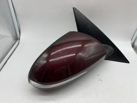 2016-2020 Kia Optima Passenger Side View Power Door Mirror Maroon BSA B03B46001