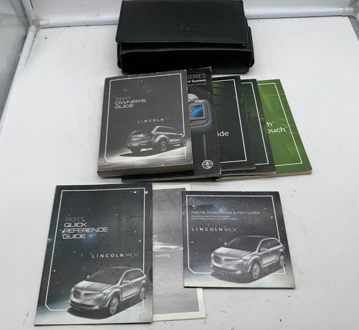 2011 Lincoln MKT Owners Manual Set with Case OEM R01B16004