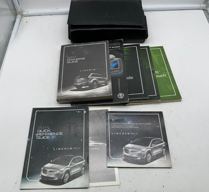 2011 Lincoln MKT Owners Manual Set with Case OEM R01B16004