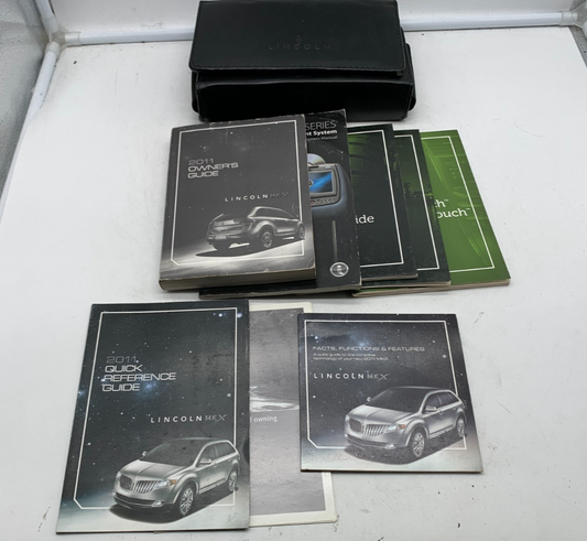 2011 Lincoln MKT Owners Manual Set with Case OEM R01B16004