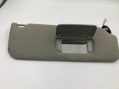 2005-2010 Toyota Sienna Passenger Sun Visor Gray Illuminated OEM E03B67001