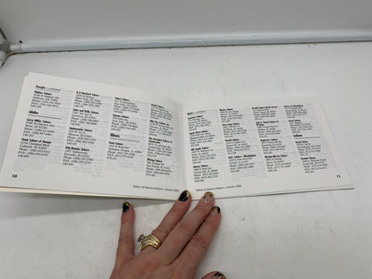 2009 Subaru Legacy Owners Manual Set OEM