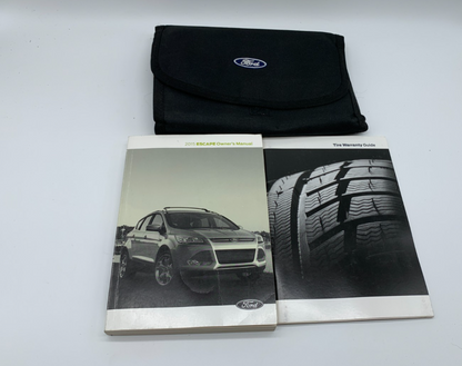 2015 Ford Escape Owners Manual Set with Case OEM B02B16004