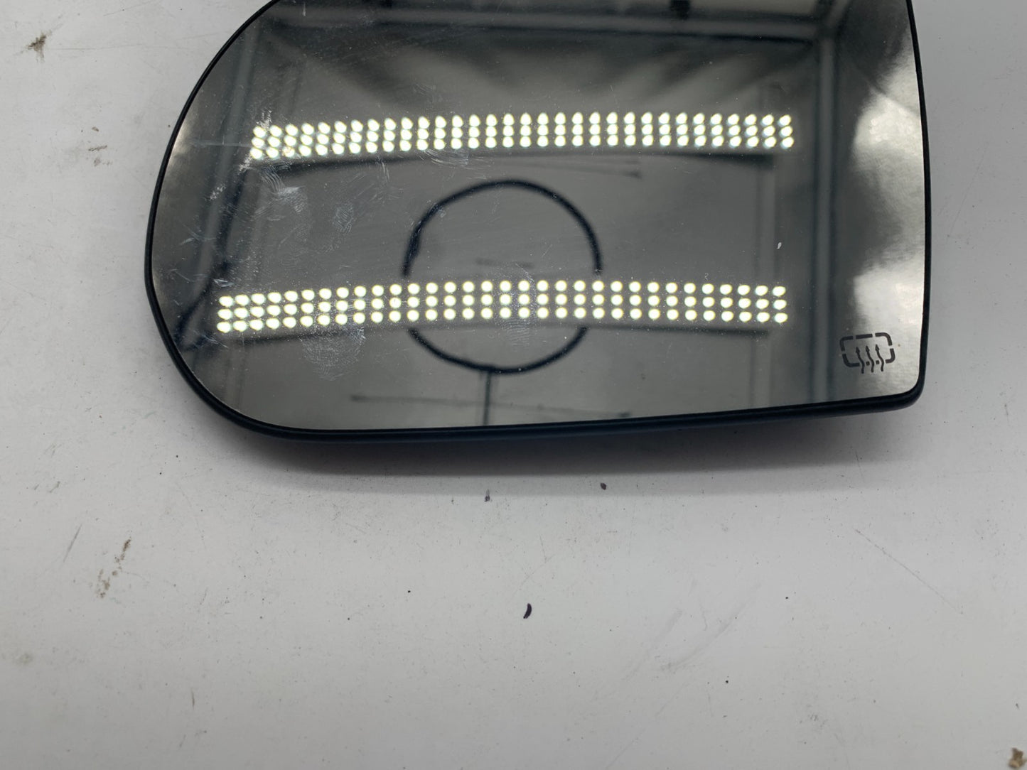 2014-2021 Jeep Cherokee Driver Side Power Door Mirror Glass Only OEM A01B56008