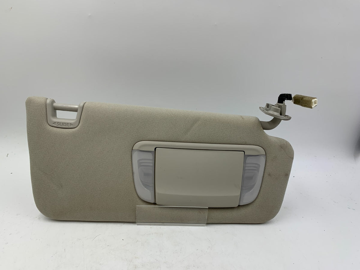 2015-2023 Subaru Legacy Passenger Sun Visor Beige Illuminated OEM B01B40046