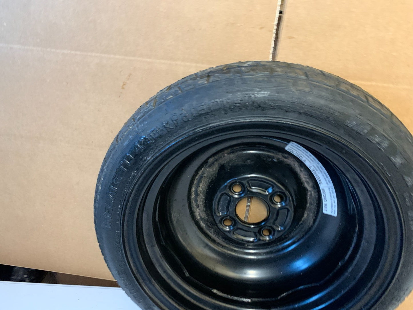 2017-2024 Mitsubishi Mirage 14" Spare Tire Wheel Compact Donut T115/70D14 Maxxis