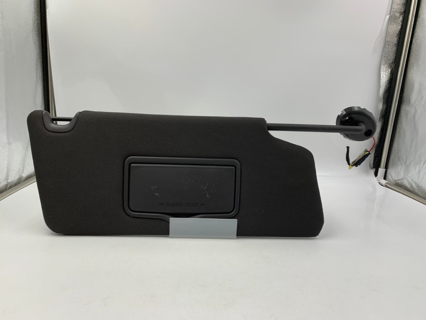 2011-2015 Ford Explorer Passenger Sun Visor Illuminated Black OEM E01B57004