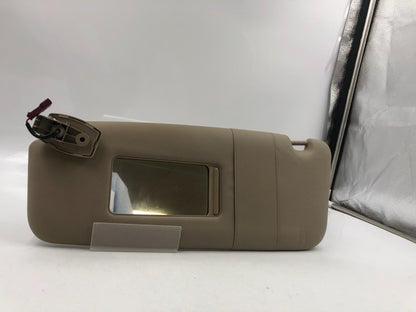 2006-2009 BMW 535i Driver Sun Visor Tan Illuminated OEM D02B06050